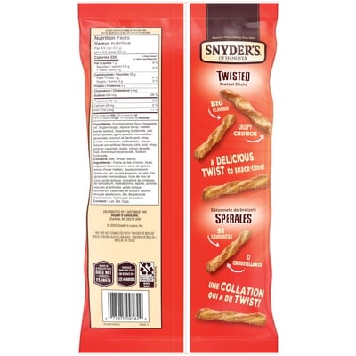 Snyder’s of Hanover Seasoned Twisted Pretzel Sticks