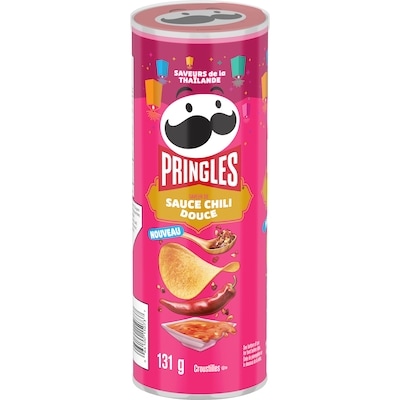 Pringles Croustilles saveur de sauce chili douce 131 g, 1,90 $/100g
