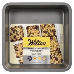 Wilton Non-Stick Bakeware Square Pan Silver 20.3 X 20.3 Cm 1 ea, $12.00/1ea