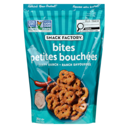 The Snack Factory Pretzel crisps bouchées de bretzels ranch savoureux 240 g, 2,50 $/100g