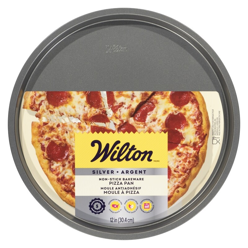 Lot De 2 Plaques à Pizza Antiadhésives Herogo 30,5 Cm - Acier Inoxydable Robuste Et Saine
