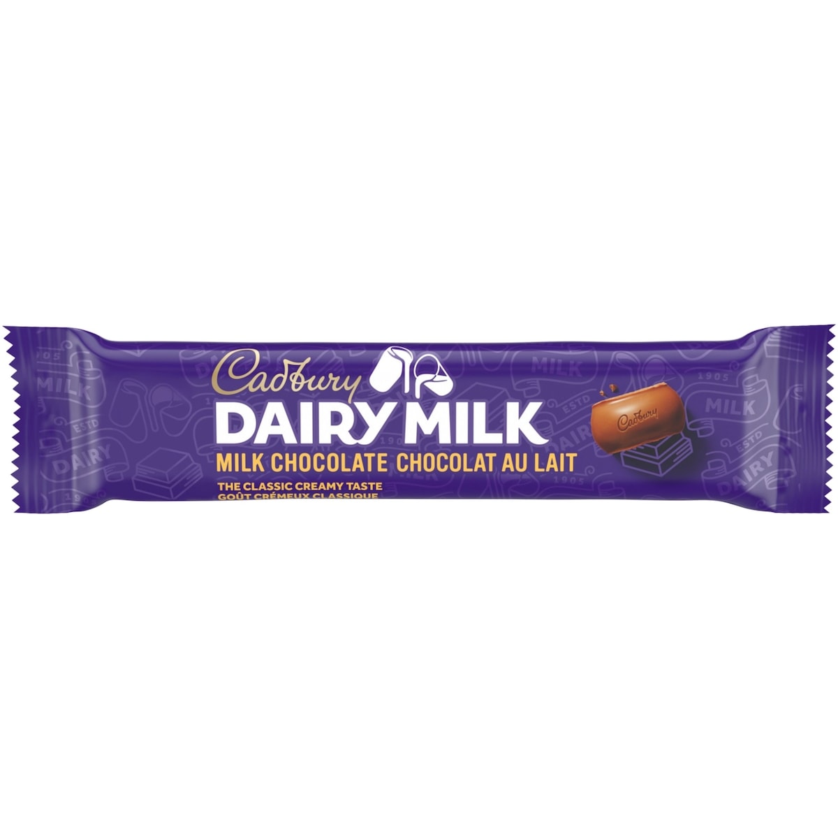 Cadbury DAIRY MILK, Original Chocolate Bar, Case 24x38.0 g, $3.95/100g