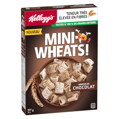 Mini Wheats Céréales saveur de chocolat