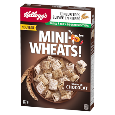 Mini Wheats Céréales saveur de chocolat