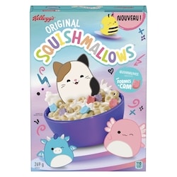 Kellogg’s Céréales Squishmallows 269 g, 2,15 $/100g