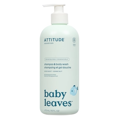 Attitude Shampoing et gel douche bonne nuit 473 ml, 2,51 $/100ml