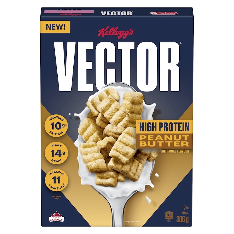 Vector Cereal Peanut Butter