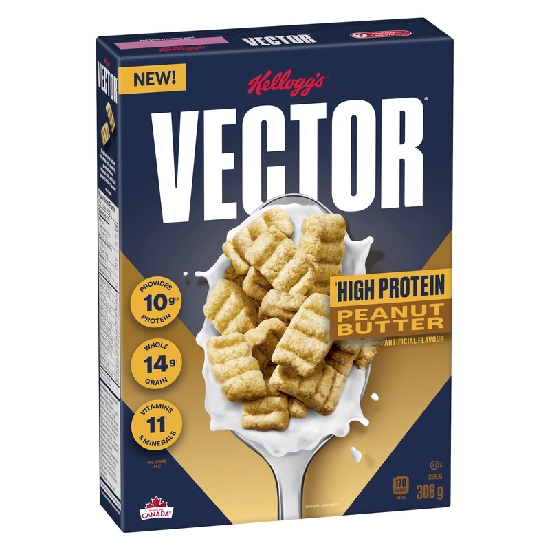 Vector Cereal Peanut Butter