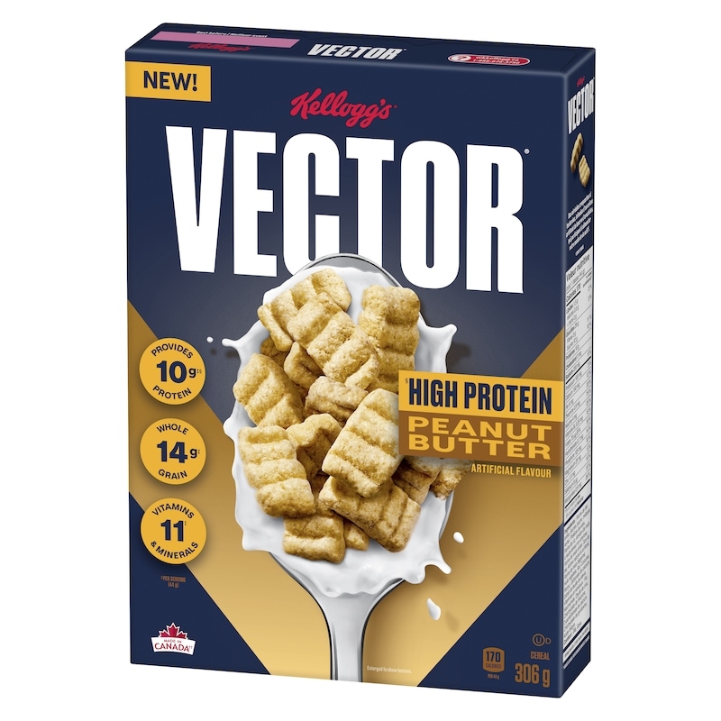 Vector Cereal Peanut Butter