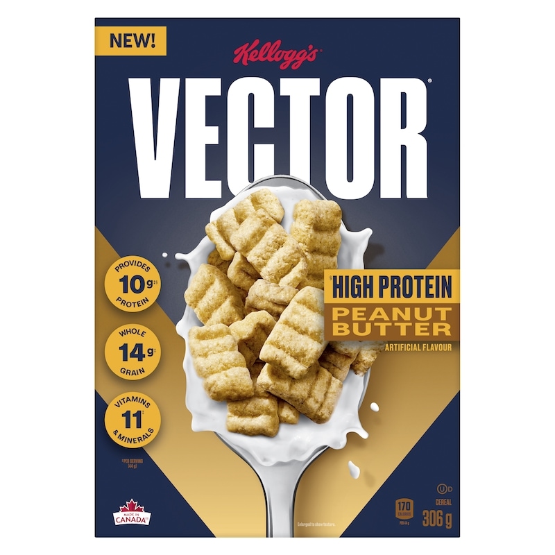 Vector Cereal Peanut Butter