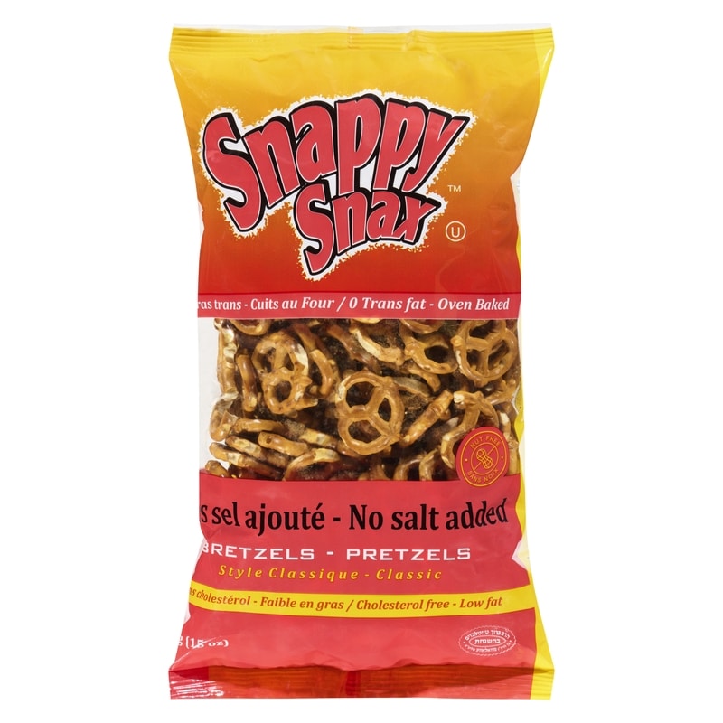 Pretzels Mini No Salt Added Classic Style