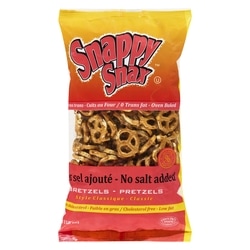 Snappy Snax Bretzels mini sans sel ajouté style classique 425 g, 0,70 $/100g