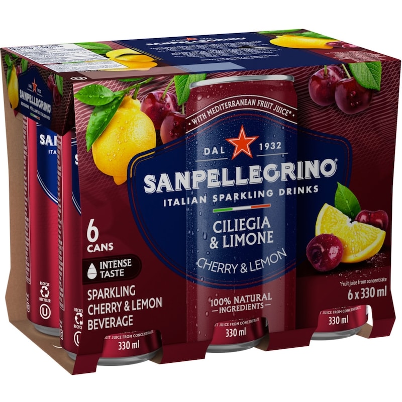 Ciliegia & Limone Sparkling Fruit Beverage
