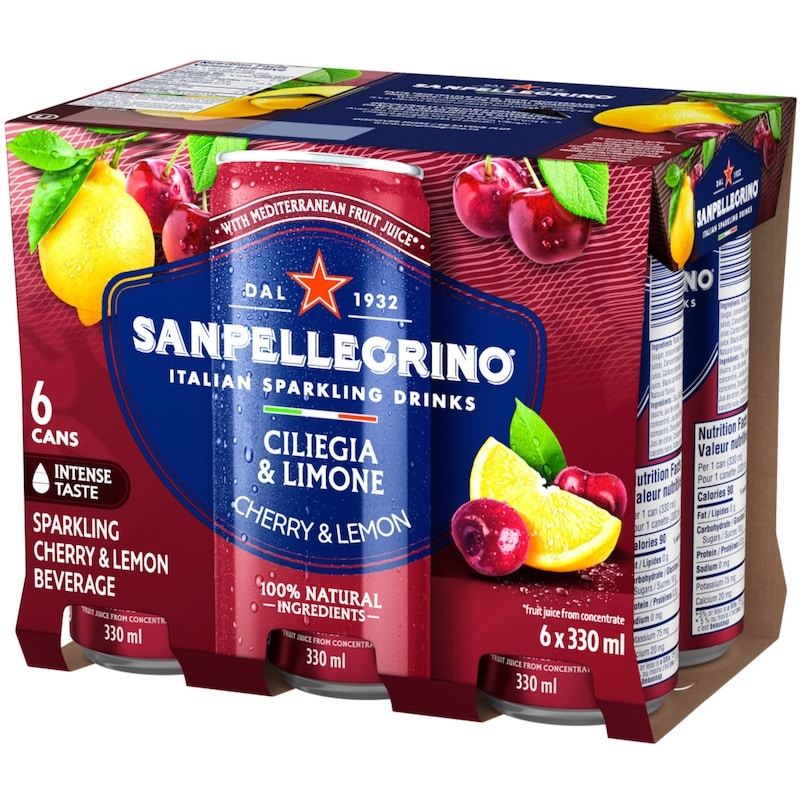 Ciliegia & Limone Sparkling Fruit Beverage