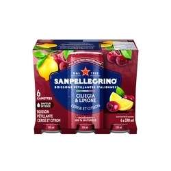 SanPellegrino Boisson pétillante aux fruits Ciliegia et Limone 6x330.0 ml, 0,35 $/100ml