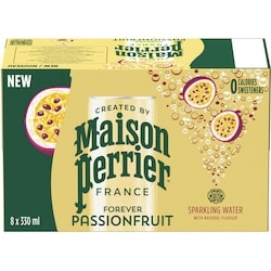 Sparkling Water Beverage Forever Passion Fruit