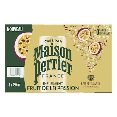 Boisson à l’eau pétillante Infiniment Fruit de la passion