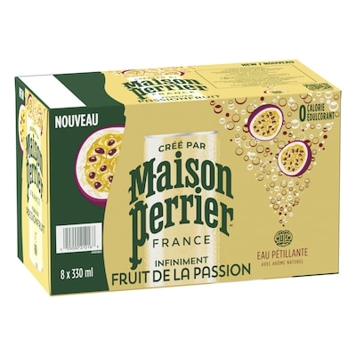 Boisson à l’eau pétillante Infiniment Fruit de la passion