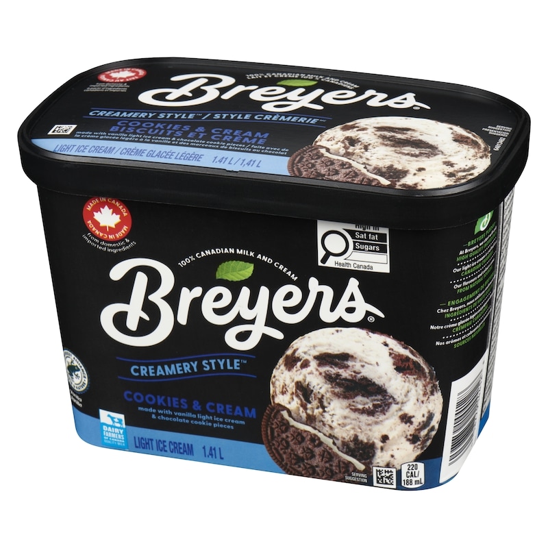 Cookies & Cream Light Ice Cream 