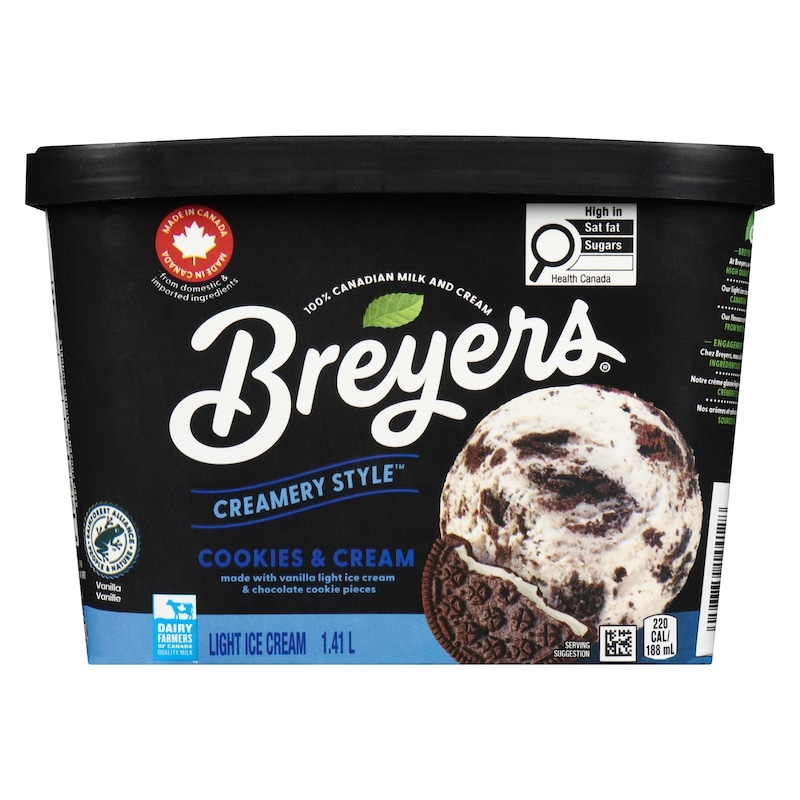 Cookies & Cream Light Ice Cream 