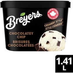 Breyers Crème glacée légère Brisures Chocolatées   1410 ml, 0,35 $/100ml