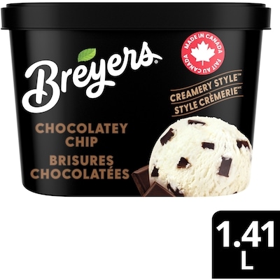 Breyers Crème glacée légère Brisures Chocolatées   1410 ml, 0,27 $/100ml