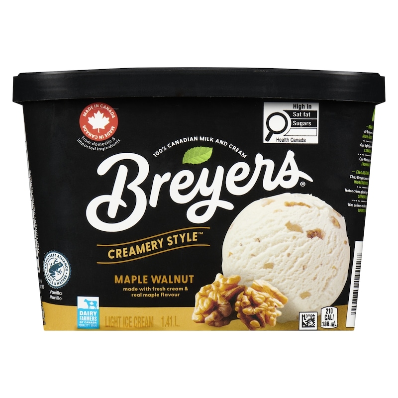 Maple Walnut Light Ice Cream 