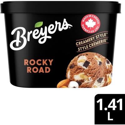 Breyers Crème glacée légère Rocky Road  1410 ml, 0,27 $/100ml