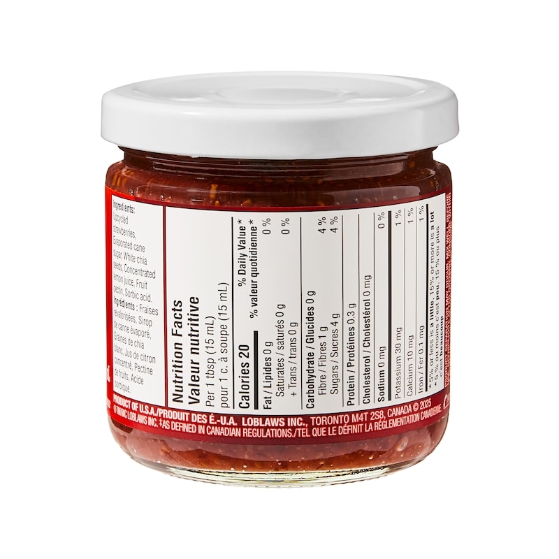 Chia Strawberry Spread