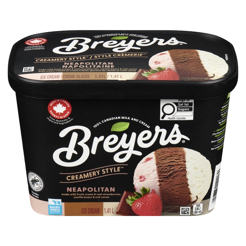 chocolaire 1 et 1 フェイスクリーム 2本セット Breyers Neapolitan Ice Cream - 1410 ml | Zehrs