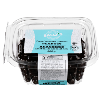 Sally Dark Chocolate Covered Peanuts 300 g, $3.83/100g