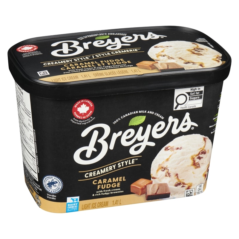 Caramel Fudge Light Ice Cream 