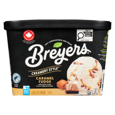 Caramel Fudge Light Ice Cream