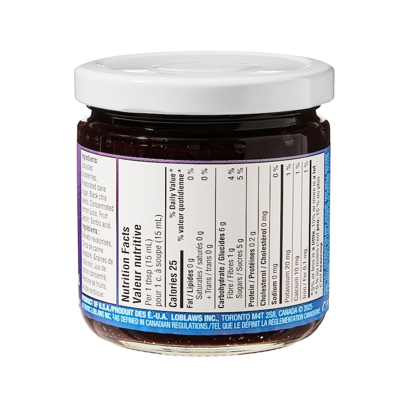 Chia Blueberry Spread