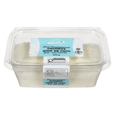 Sally Coconut Fine Unsweetened 200 g, $1.75/100g