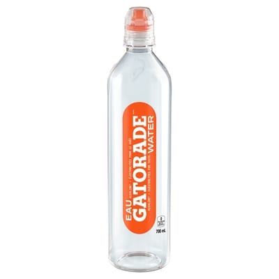Gatorade Eau 700 ml, 0,47 $/100ml