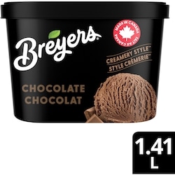Breyers Chocolate Ice Cream 1410 ml, $0.04/100ml
