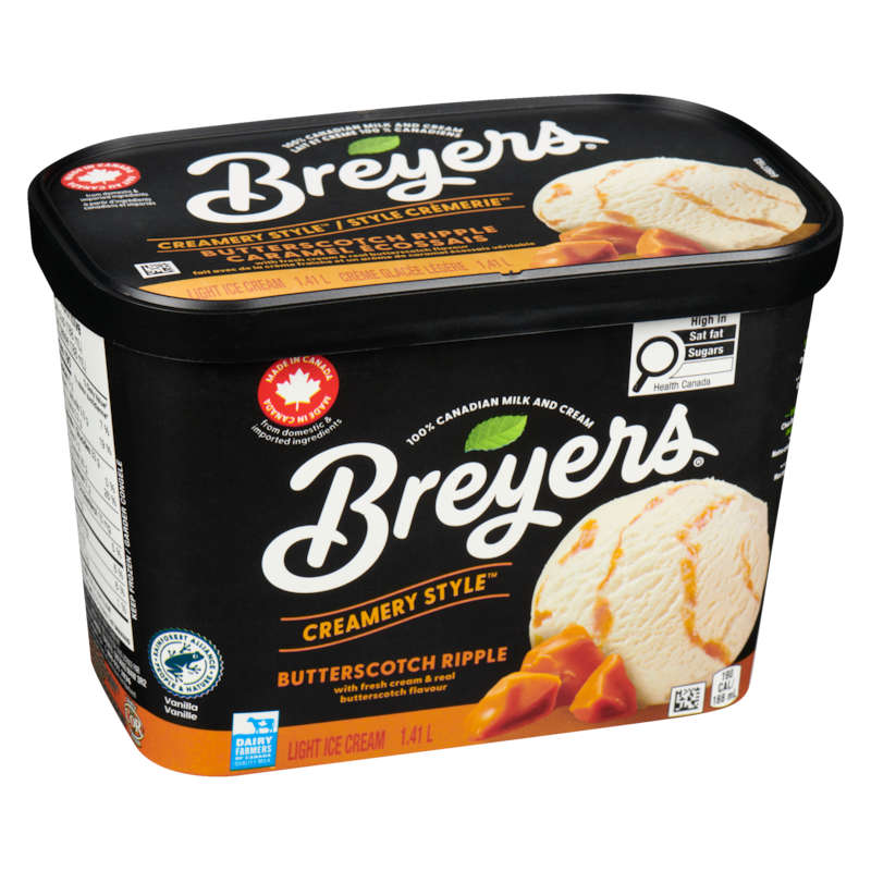 Butterscotch Ripple Light Ice Cream