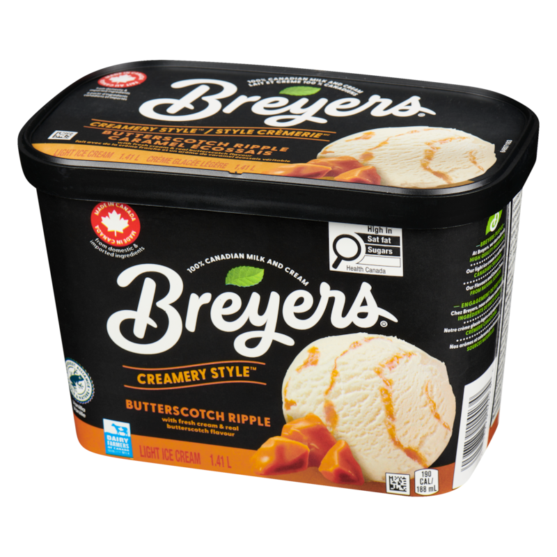 Butterscotch Ripple Light Ice Cream
