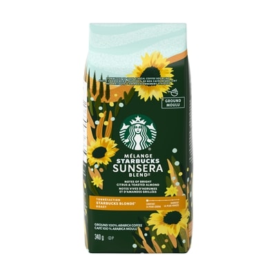 Starbucks MÉL. SUNSERA BLEND, café moulu, torr. blonde 340 g, 4,41 $/100g