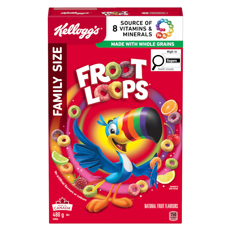 Froot Loops Cereal Family Size
