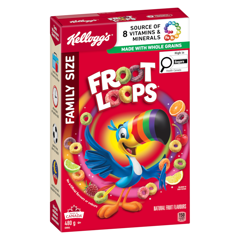 Froot Loops Cereal Family Size