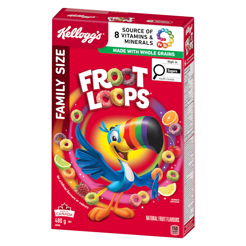 Froot Loops Cereal Family Size