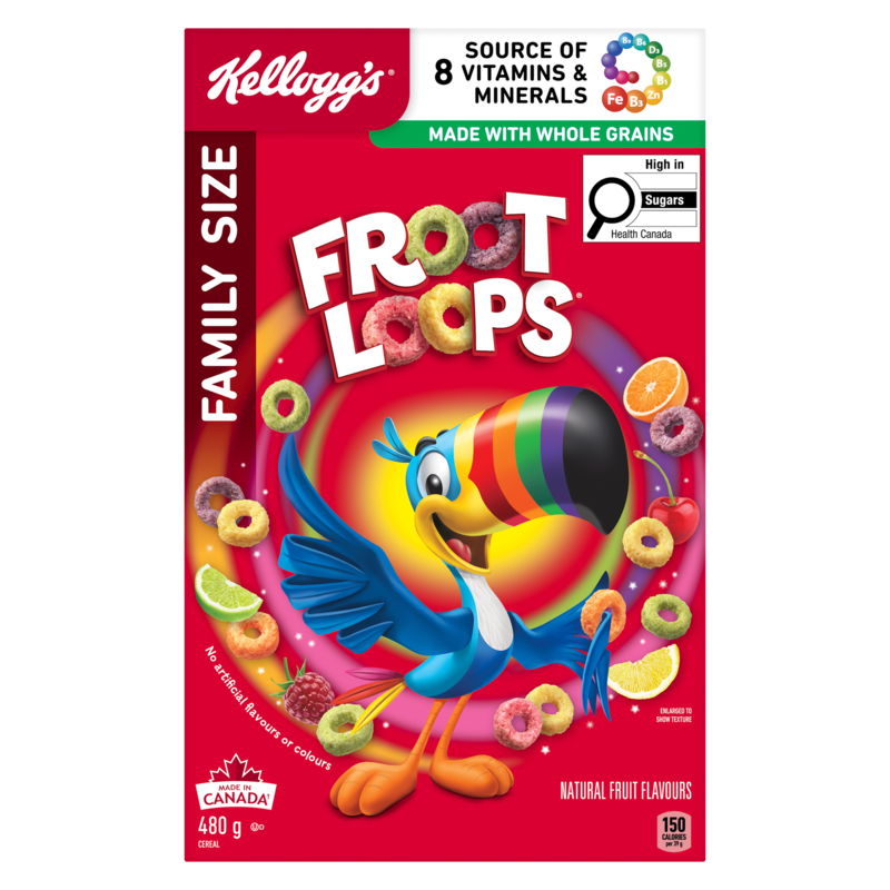 Froot Loops Cereal Family Size