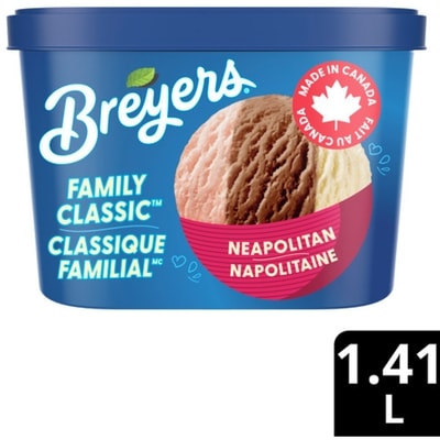 Breyers Dessert glacé Napolitaine  1410 ml, 0,27 $/100ml