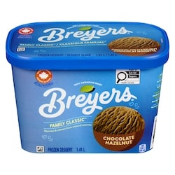 Breyers Chocolate Hazelnut Frozen Dessert - 1410 ml | Dominion