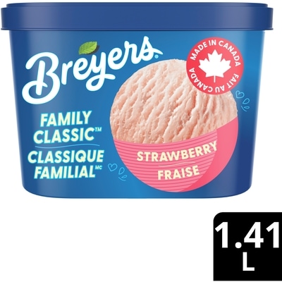 Breyers Dessert glacé Fraise  1410 ml, 0,32 $/100ml