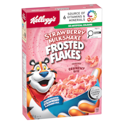 Kelloggs Frosted Flakes Cereal Strawberry Milkshake Flavour 350