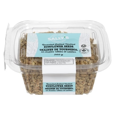 Sally Roasted Salted Hulled Sunflower Seeds 260 g, $1.07/100g