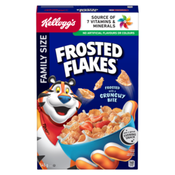 Kelloggs Frosted Flakes Cereal Family Size 545 g, $1.37/100g